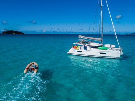 Helia 44.4 Sailing Catamaran Serenity